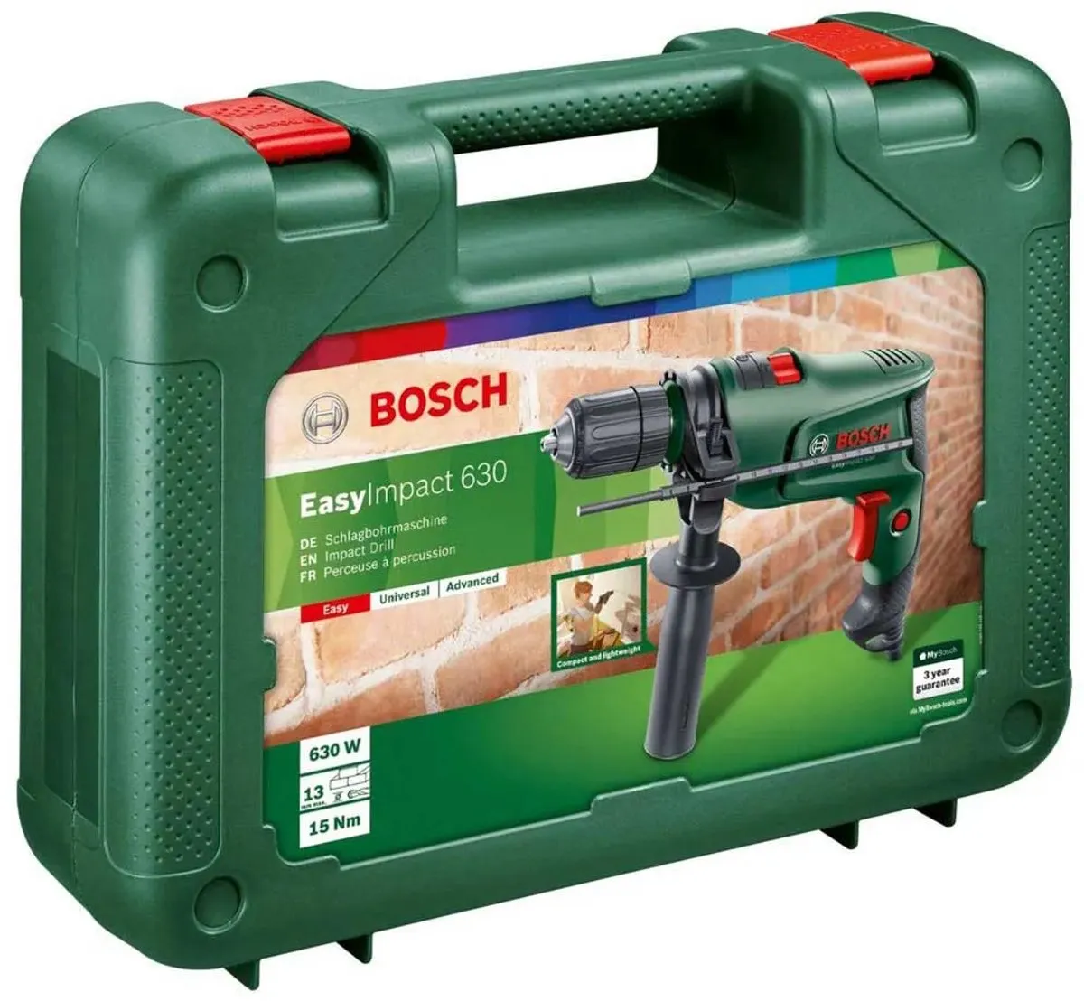 Bosch EasyImpact 630 Klopboormachine 570W - 15Nm - afbeelding 6 van 6