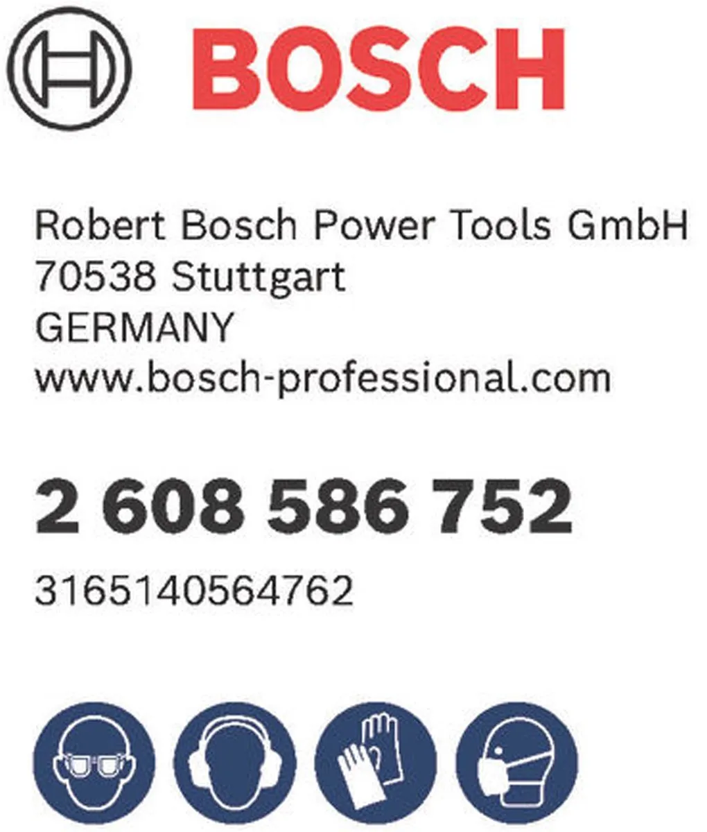 Bosch Hamerboren SDS-max-7 16mm x 400mm - MPN 2608586752
