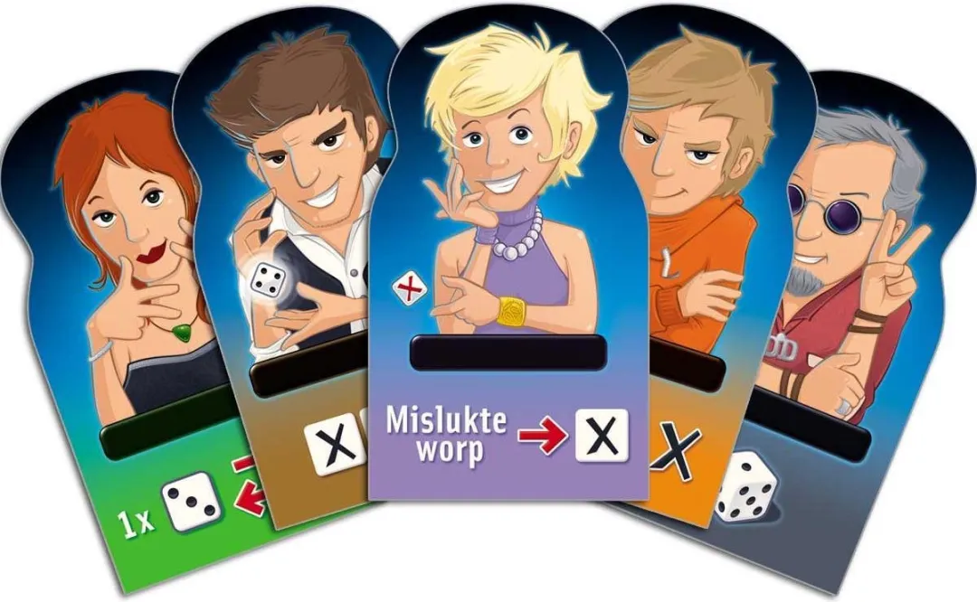 White Goblin Games Qwixx Karakters Uitbreiding - 1 Stuk