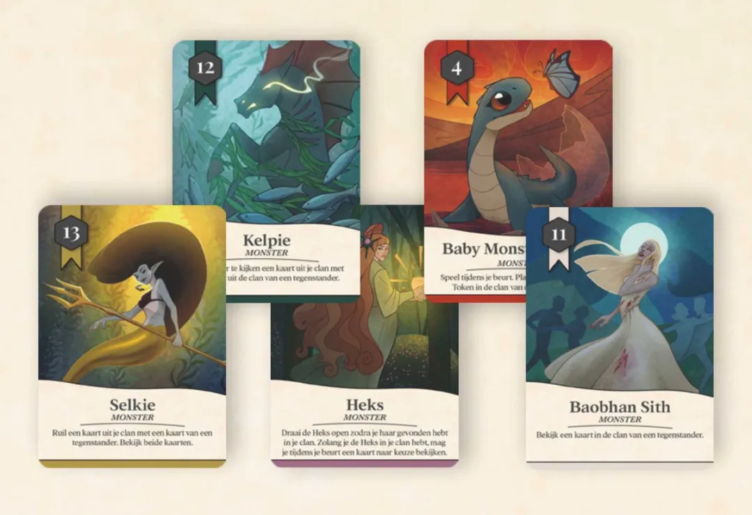 HOT Games Monsters of Loch Lomond Kaartspel - 2-6 Spelers