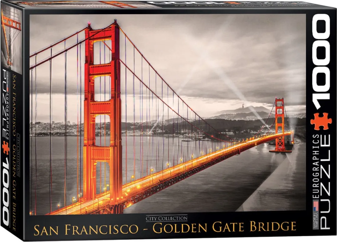 Eurographics San Francisco Golden Gate Bridge Legpuzzel 1000 Stuks
