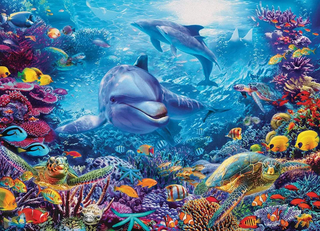 VDTOYS Diamond Painting VDT028 DOLPHINARIA