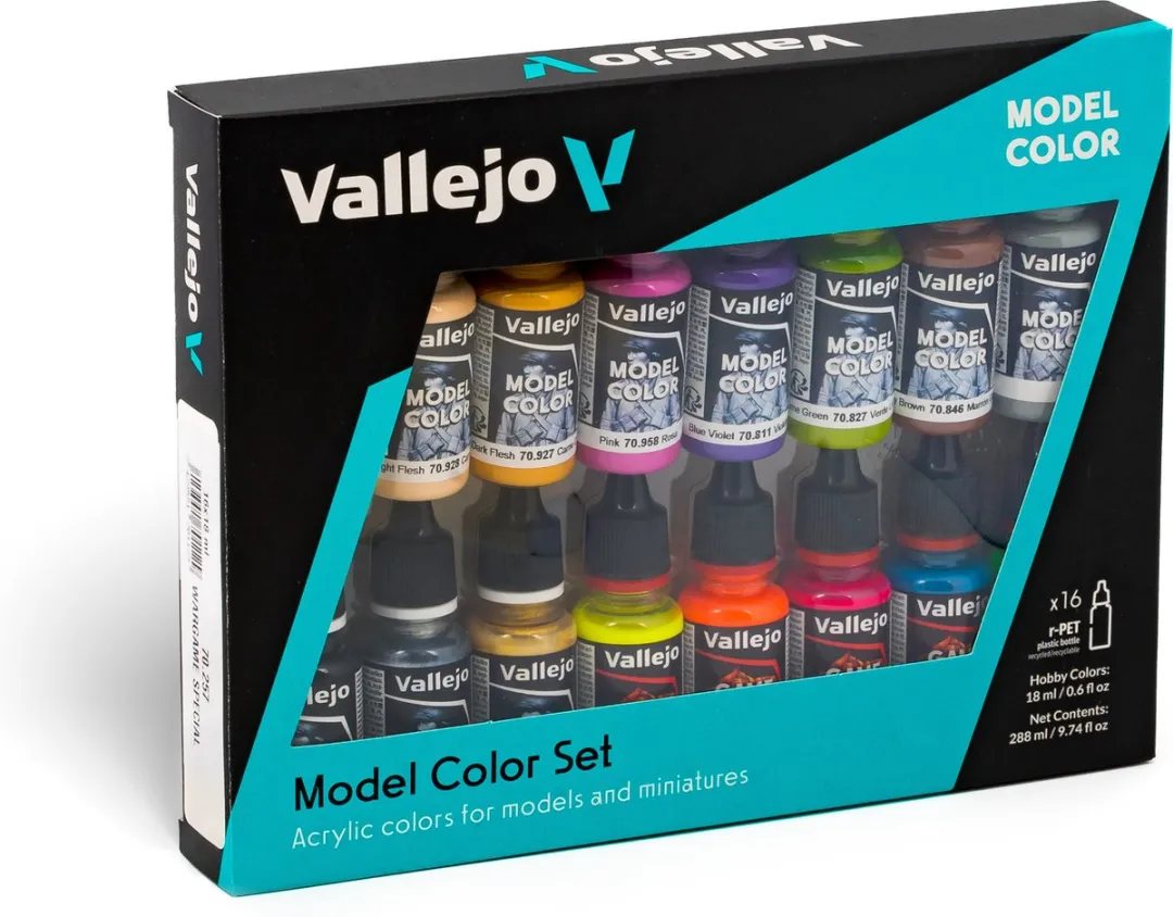 Vallejo Model Color Acrylverfset 16x18ml