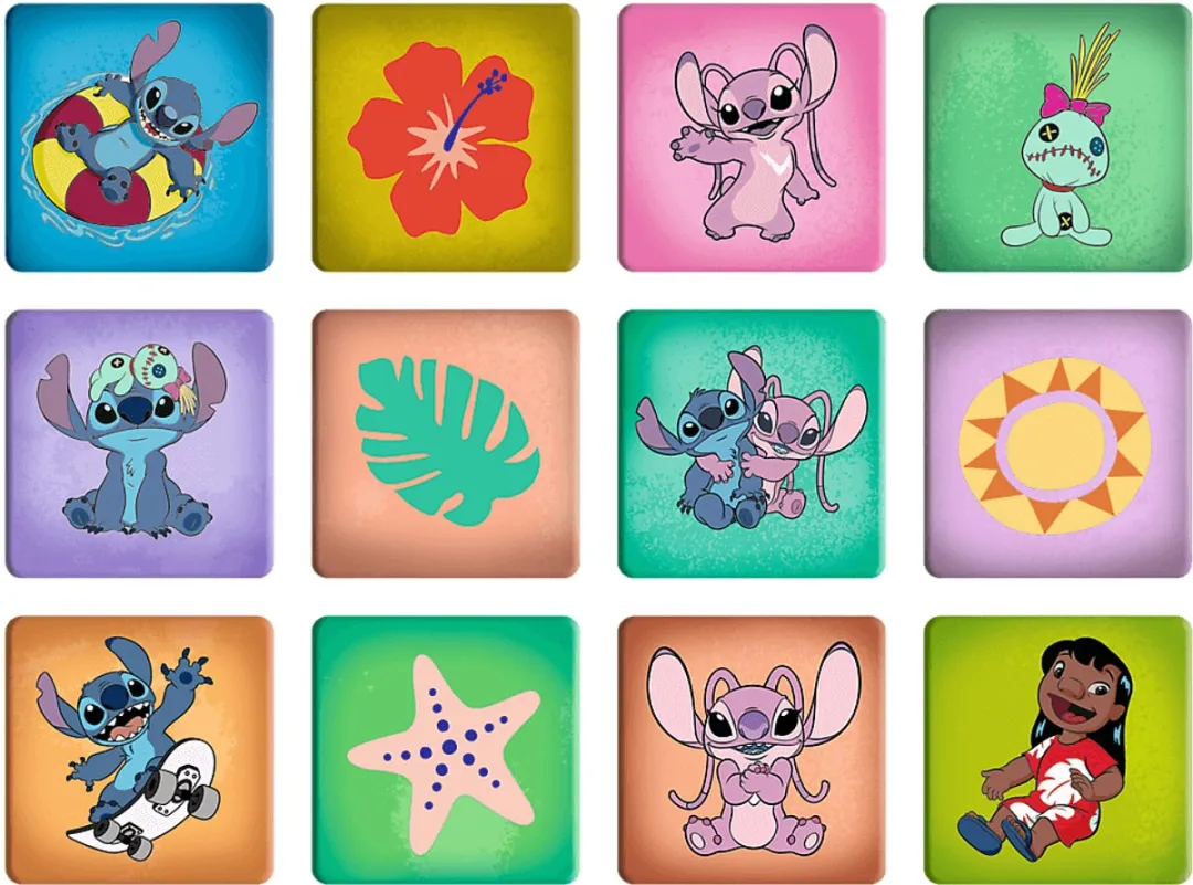 Trefl 2in1 + Memo Disney Lilo & Stitch - Multicolor