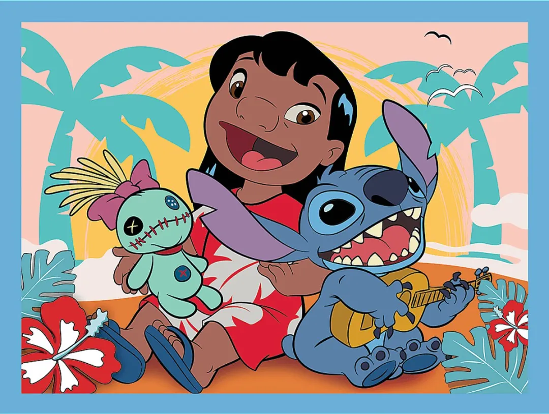 Trefl 2in1 + Memo Disney Lilo & Stitch - Multicolor