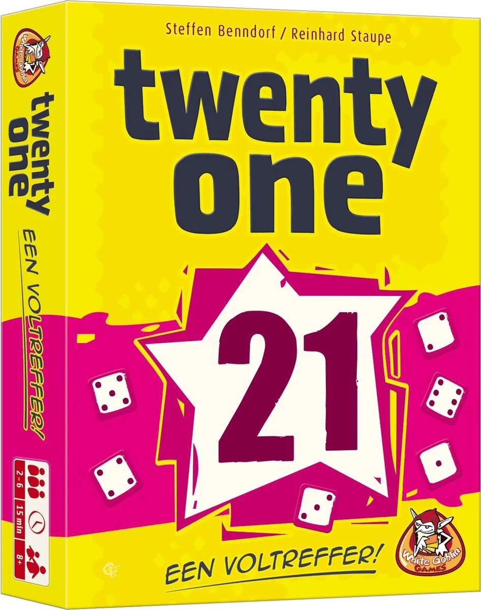 White Goblin Games Twenty One Dobbelspel