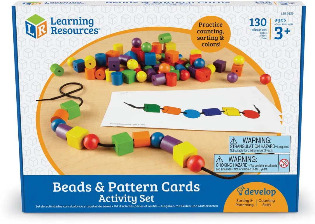 Learning Resources Kralen & Patronen Kaarten Set 950LER0139 - Multicolor