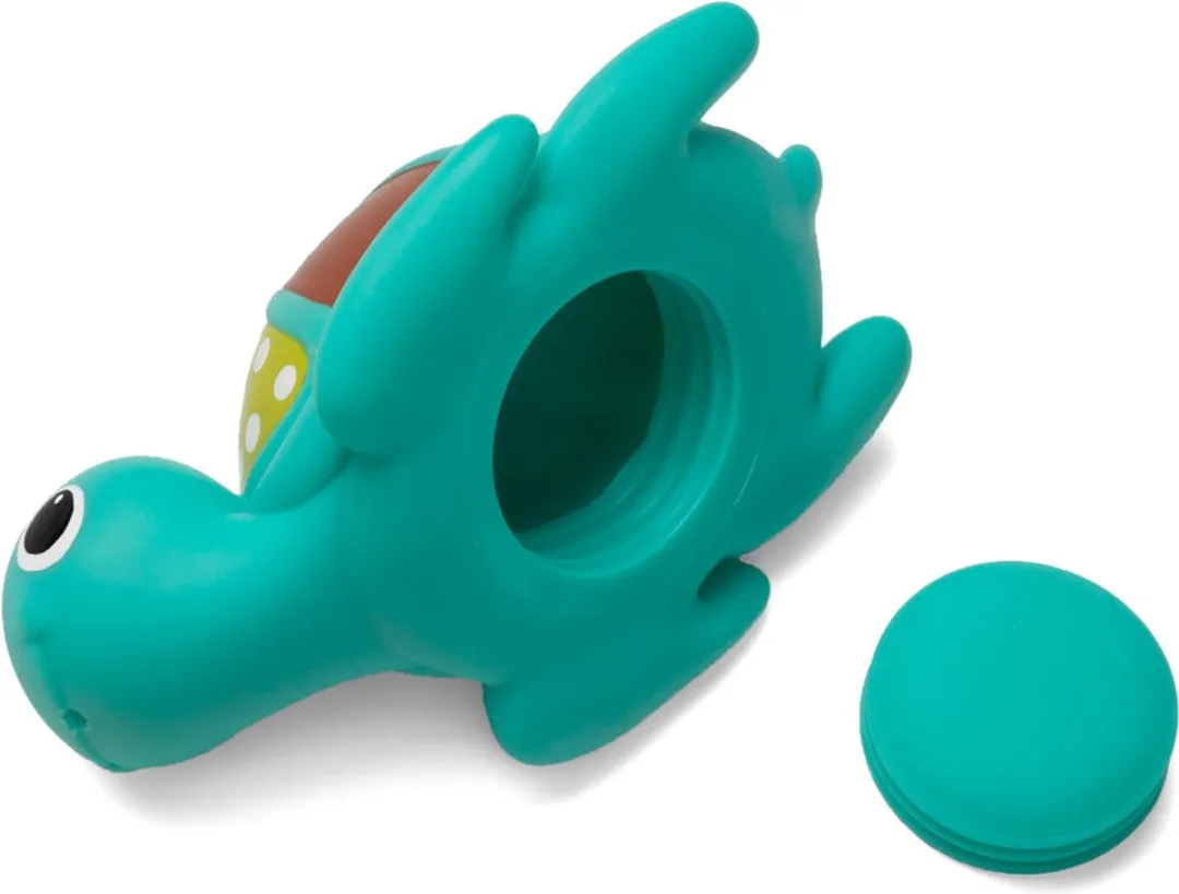 Infantino Jumbo Sea Squirter Zeeschildpad - Meerkleurig
