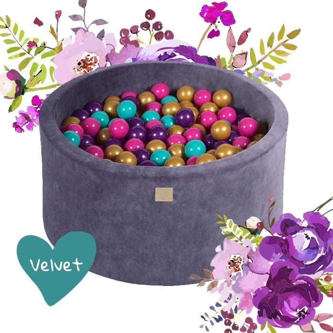 Flowerset Ballekbak Velvet 90x40cm