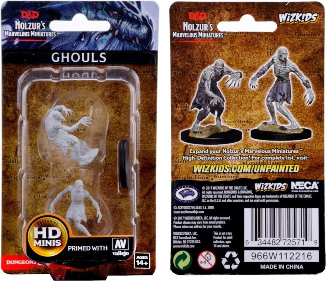 Wizkids D&D Nolzur's Marvelous Miniatures Ghouls