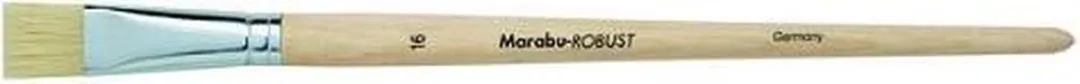 Marabu Robust Penseel Witte Platte Borstel