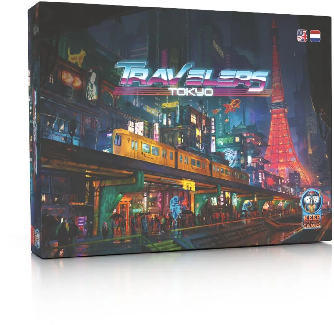 Keep Exploring Games Travelers: Tokyo Bordspel