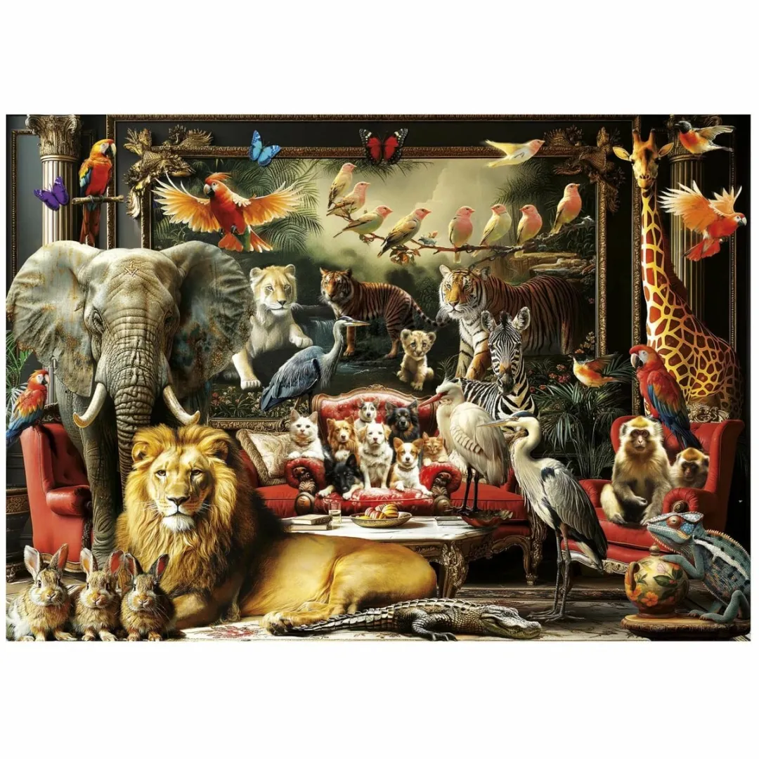 Educa Dierenhuis Puzzel 1500 Stuks Multicolor