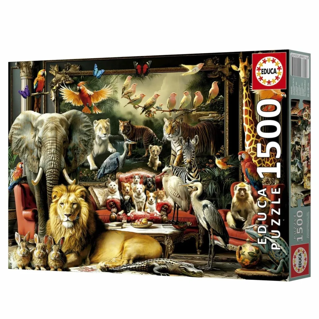 Educa Dierenhuis Puzzel 1500 Stuks Multicolor