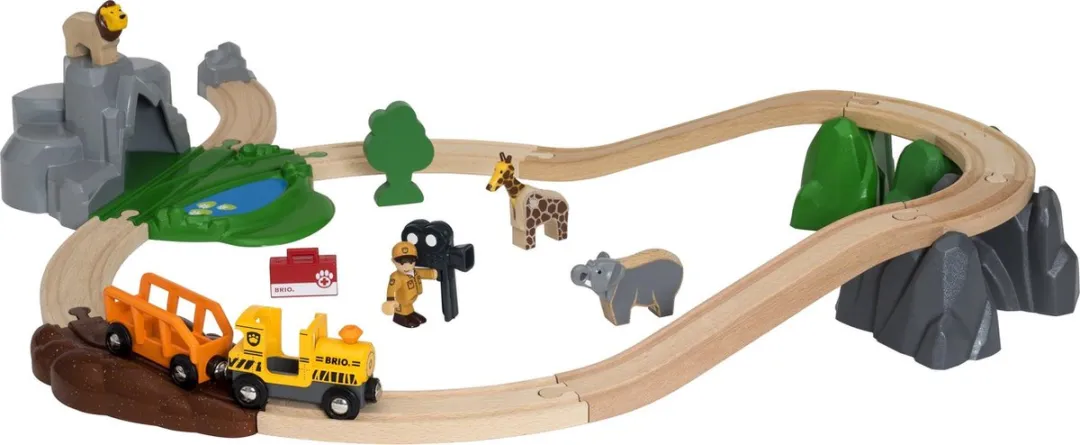 BRIO Safariset 33960 - 26 Stukken - Multicolor