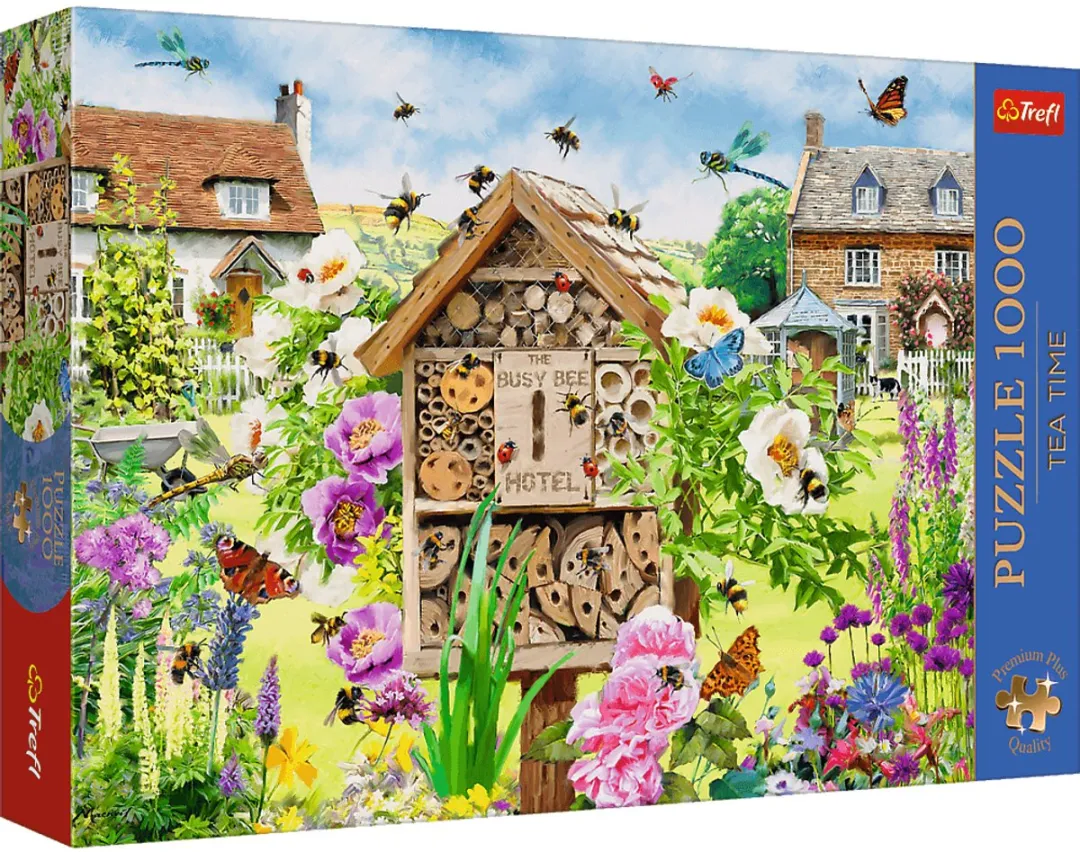 Trefl Tea Time A Home for Bees Legpuzzel 1000 Stuks