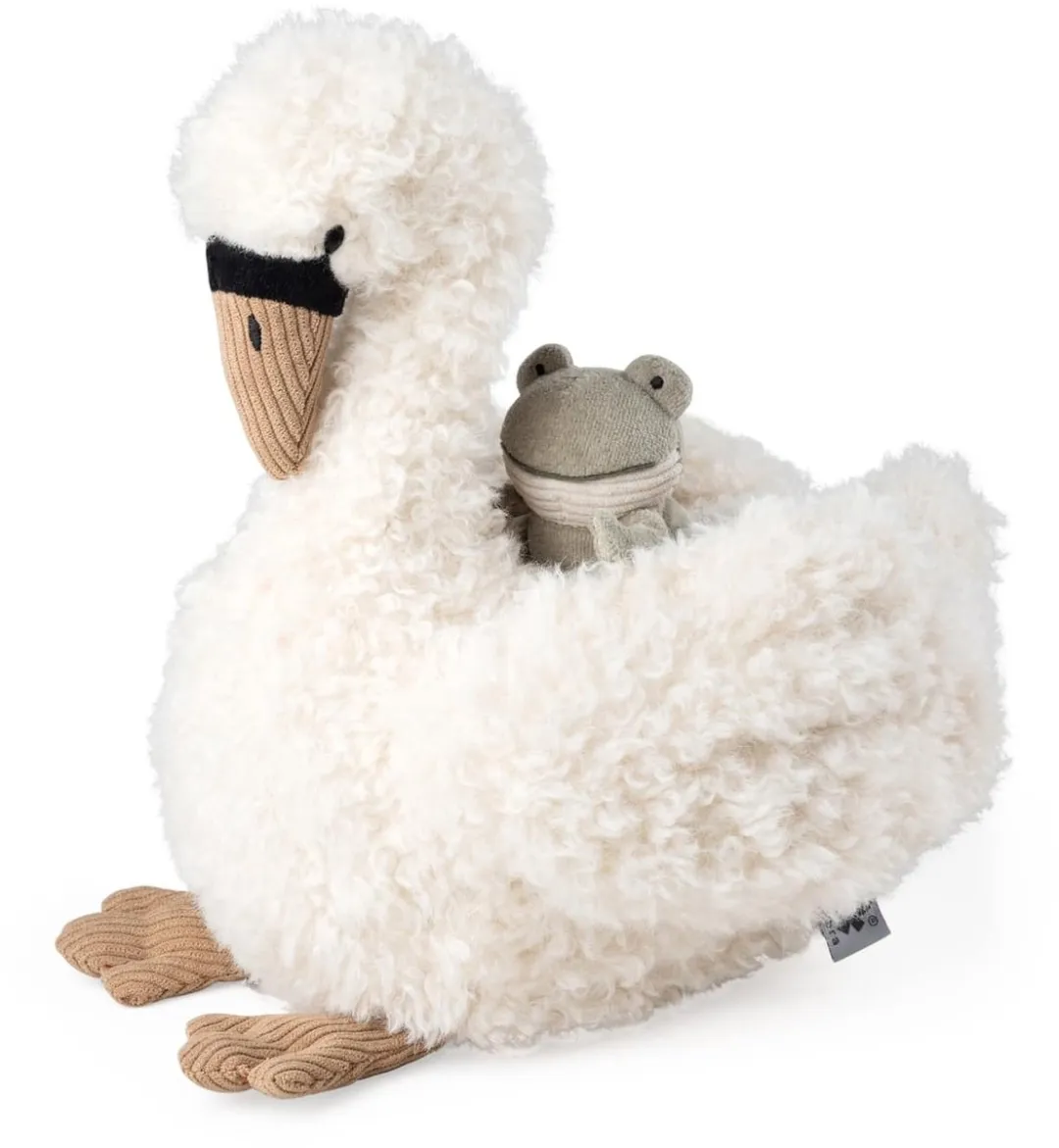 Sebra Activity Speeltje Knuffel Zwaan met Kikker