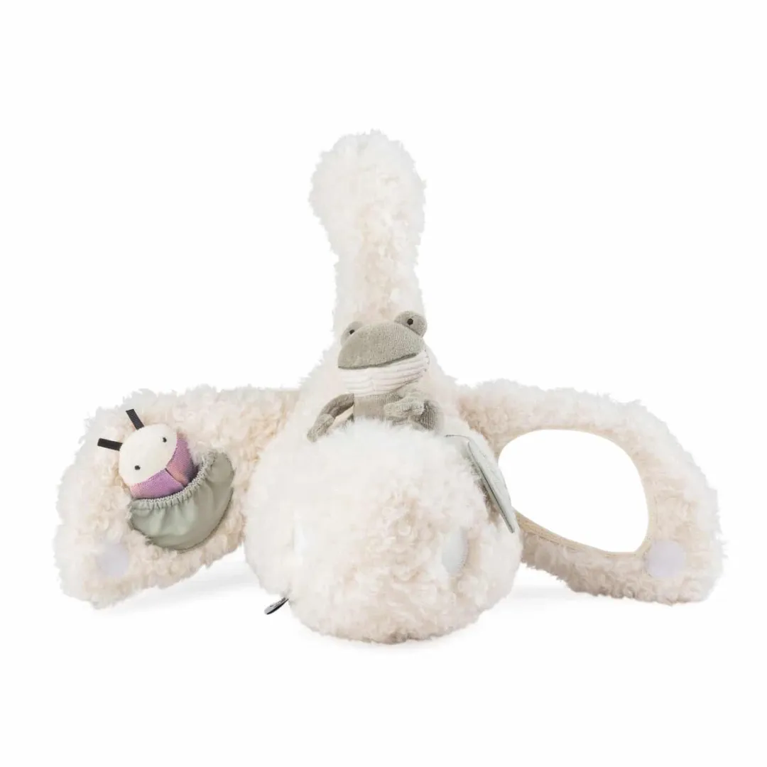 Sebra Activity Speeltje Knuffel Zwaan met Kikker - Print