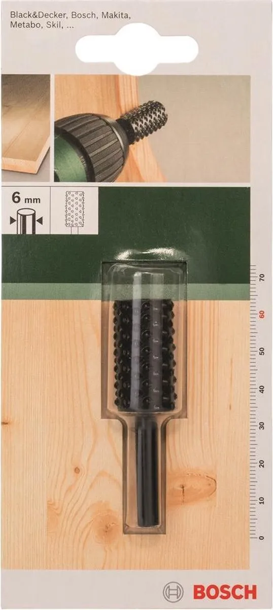 Bosch Houtrasp cilindrisch 15x30x60mm