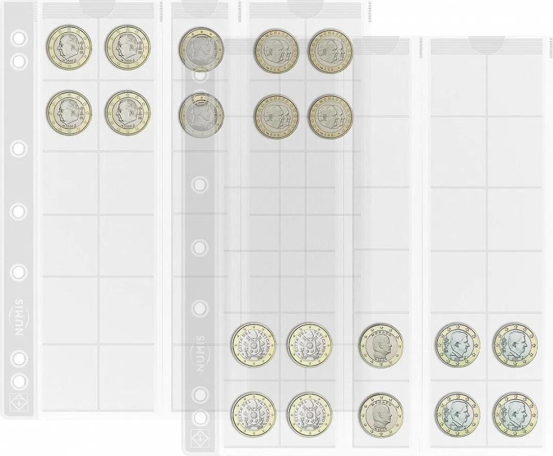 Leuchtturm Numis 25 Muntbladen 30-vaks - 5 Stuks