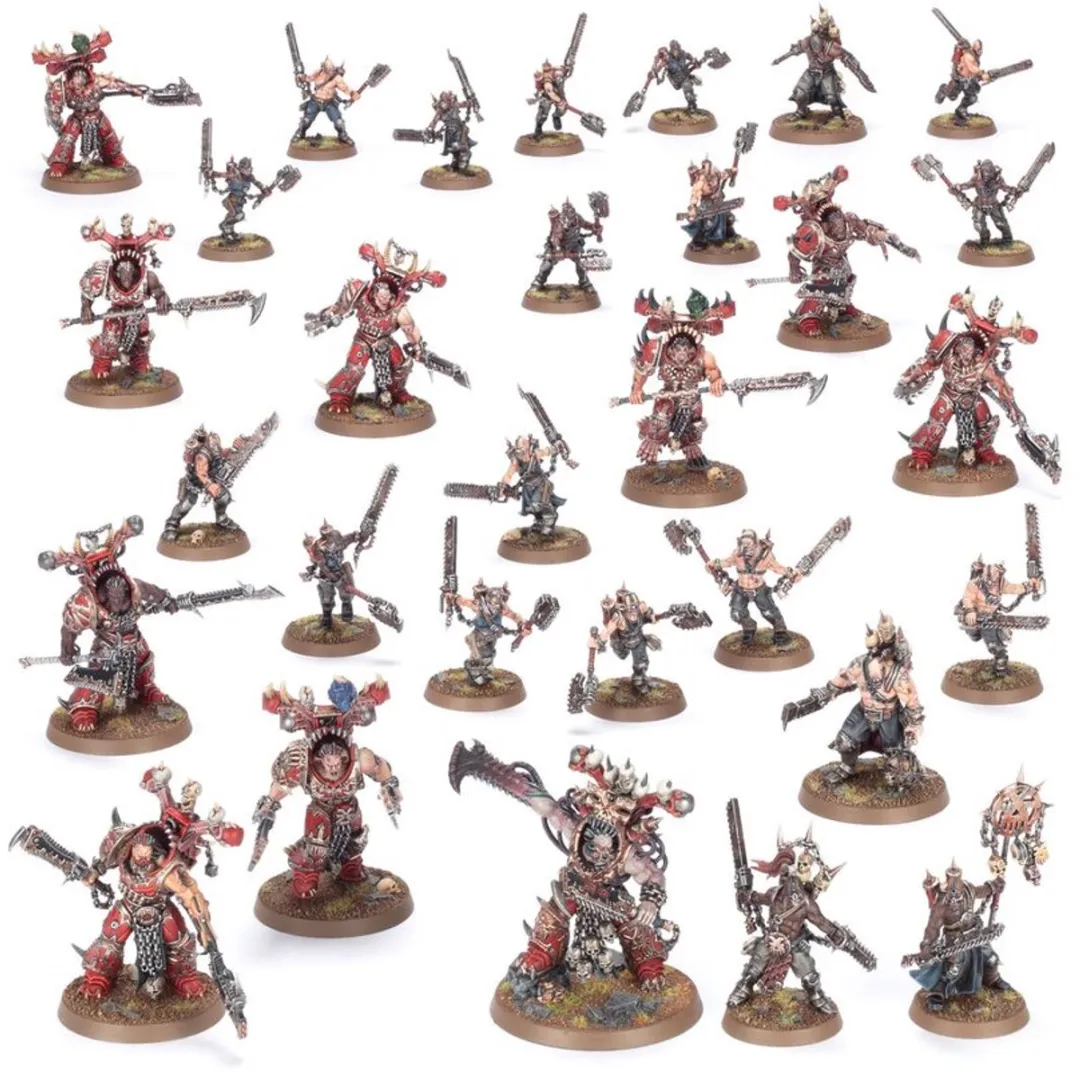Games Workshop Warhammer 40K World Eaters Battleforce Gorestorm Slaughterpack