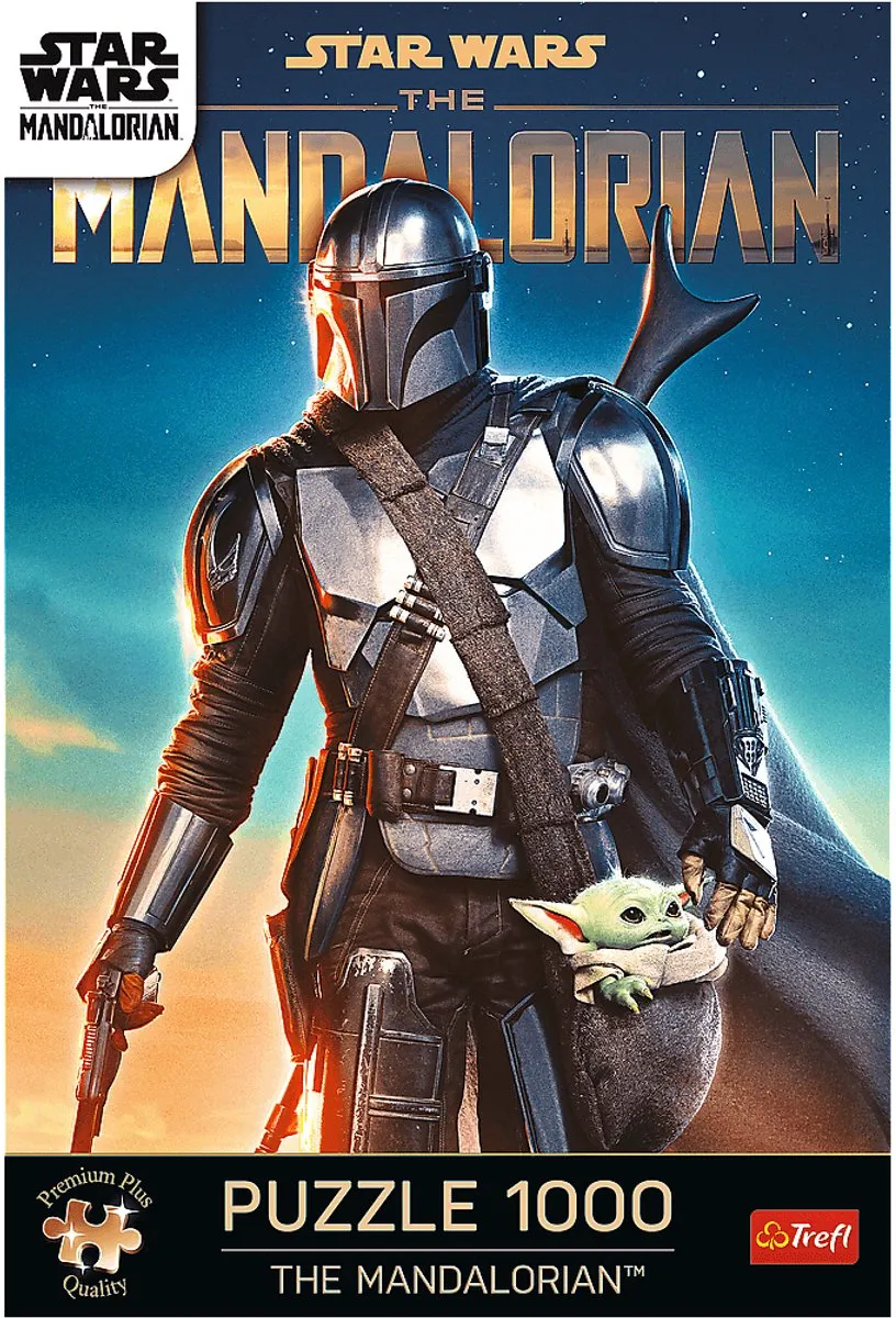 Trefl Puzzle 1000 Premium Plus Mandalorian - 1000 Stuks - Poster