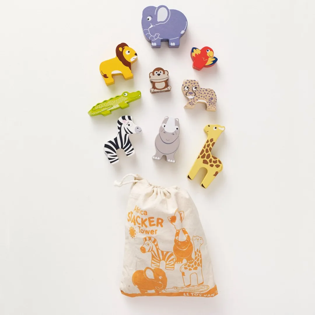 Le Toy Van Daisy's Poppenhuis - 11 Meubels - Hout - Paars/Rozes