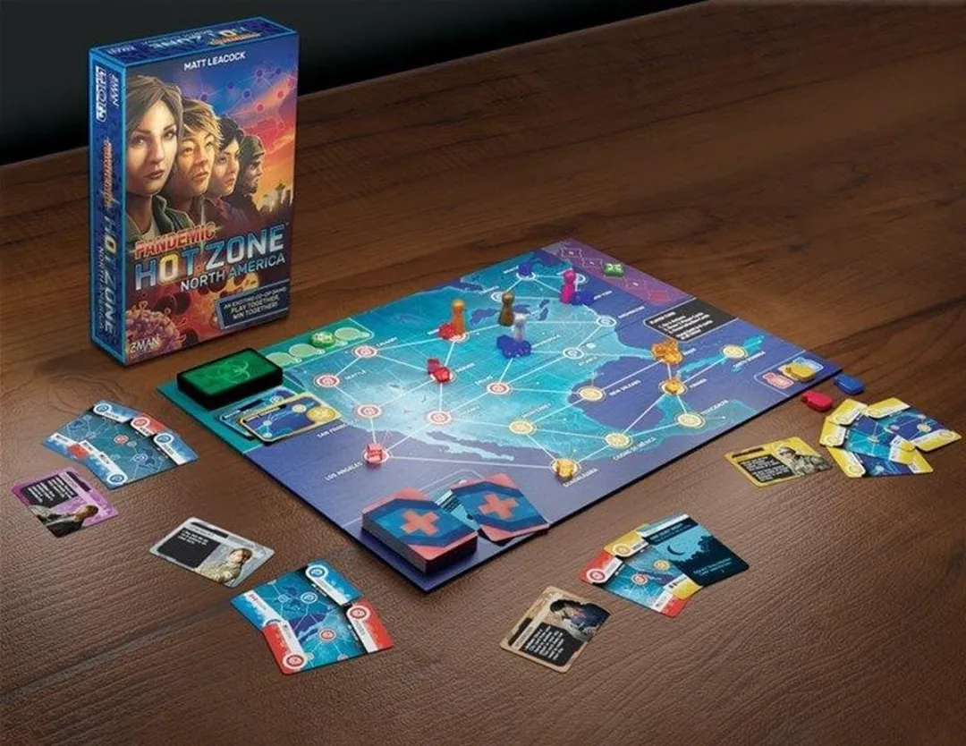 Z-Man Games Pandemic Hot Zone North America - 2-4 Spelers