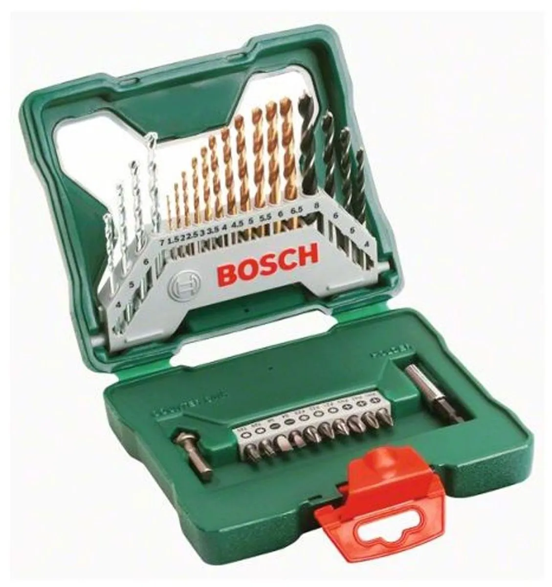 Bosch X-Line Boorset 30-delig - Titanium Plus - Hout/steen/metaal