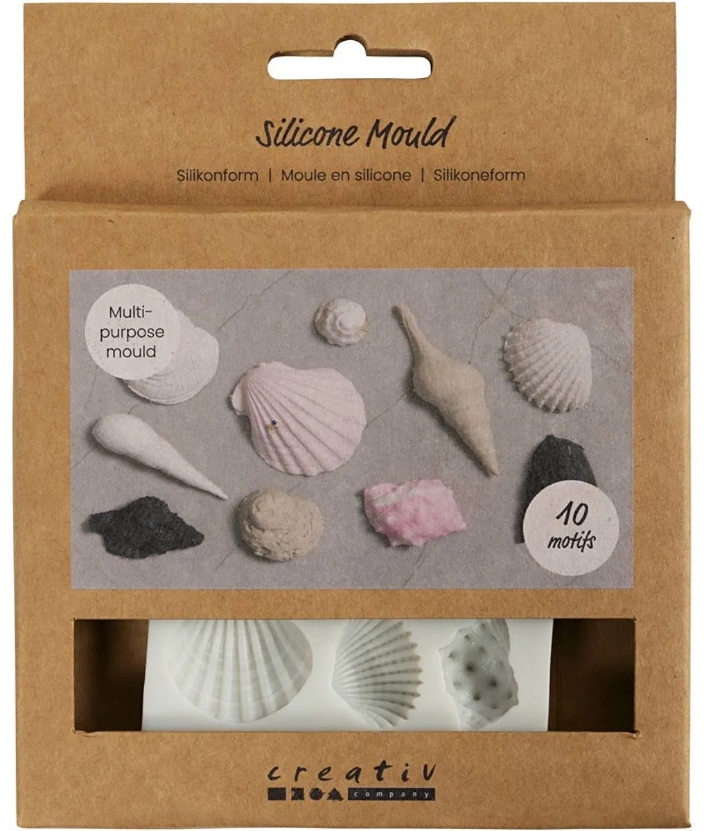 Creativ Company Siliconen Gietvorm Schelpen