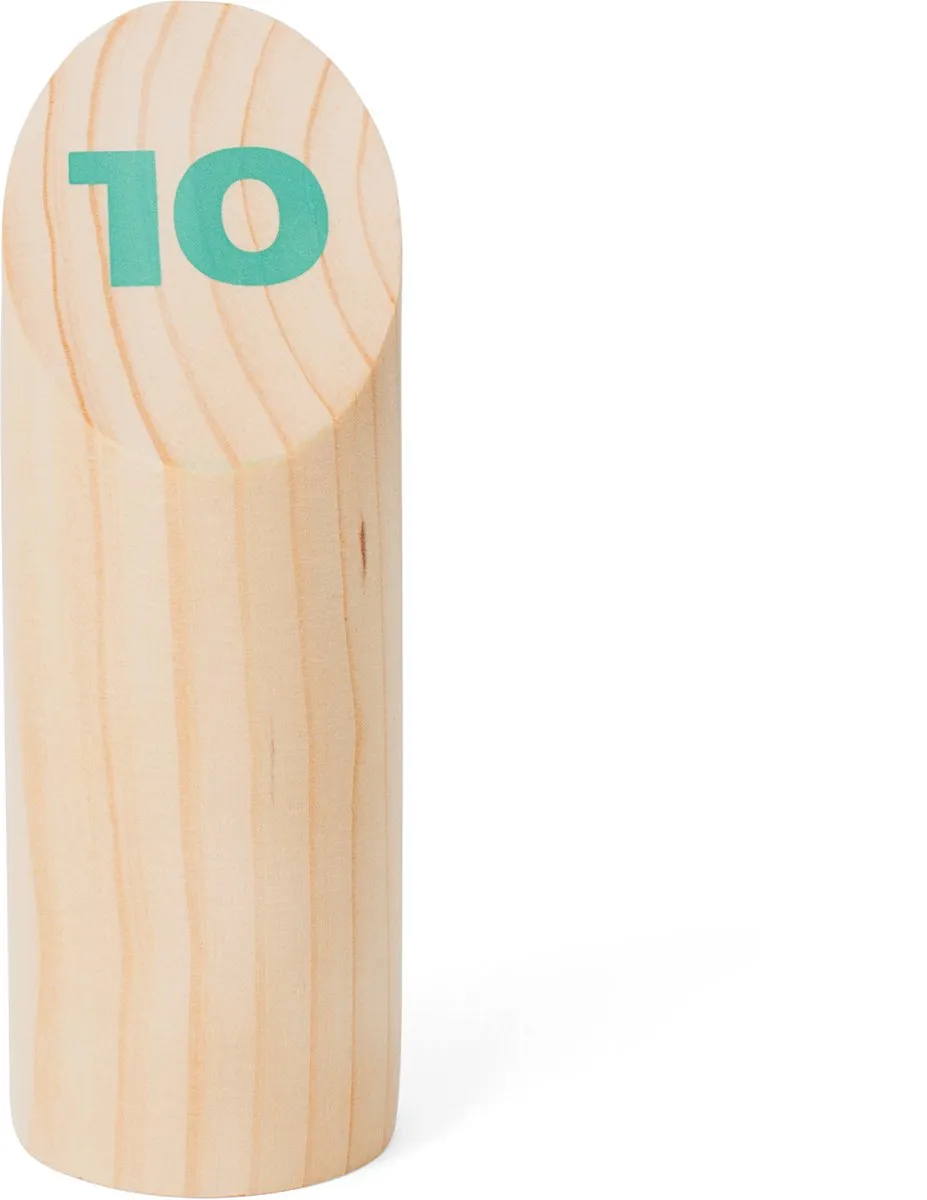 BS Toys Kubb Spel GA128 - Houten Buitenspeelgoed - afbeelding 6 van 6