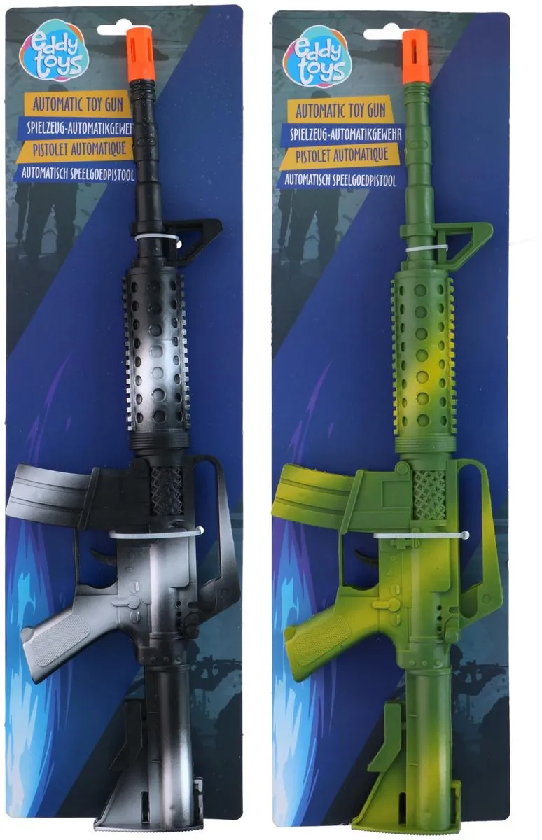 Eddy Toys Speelgoed Geweer 46cm - 1 Willekeurige Kleur