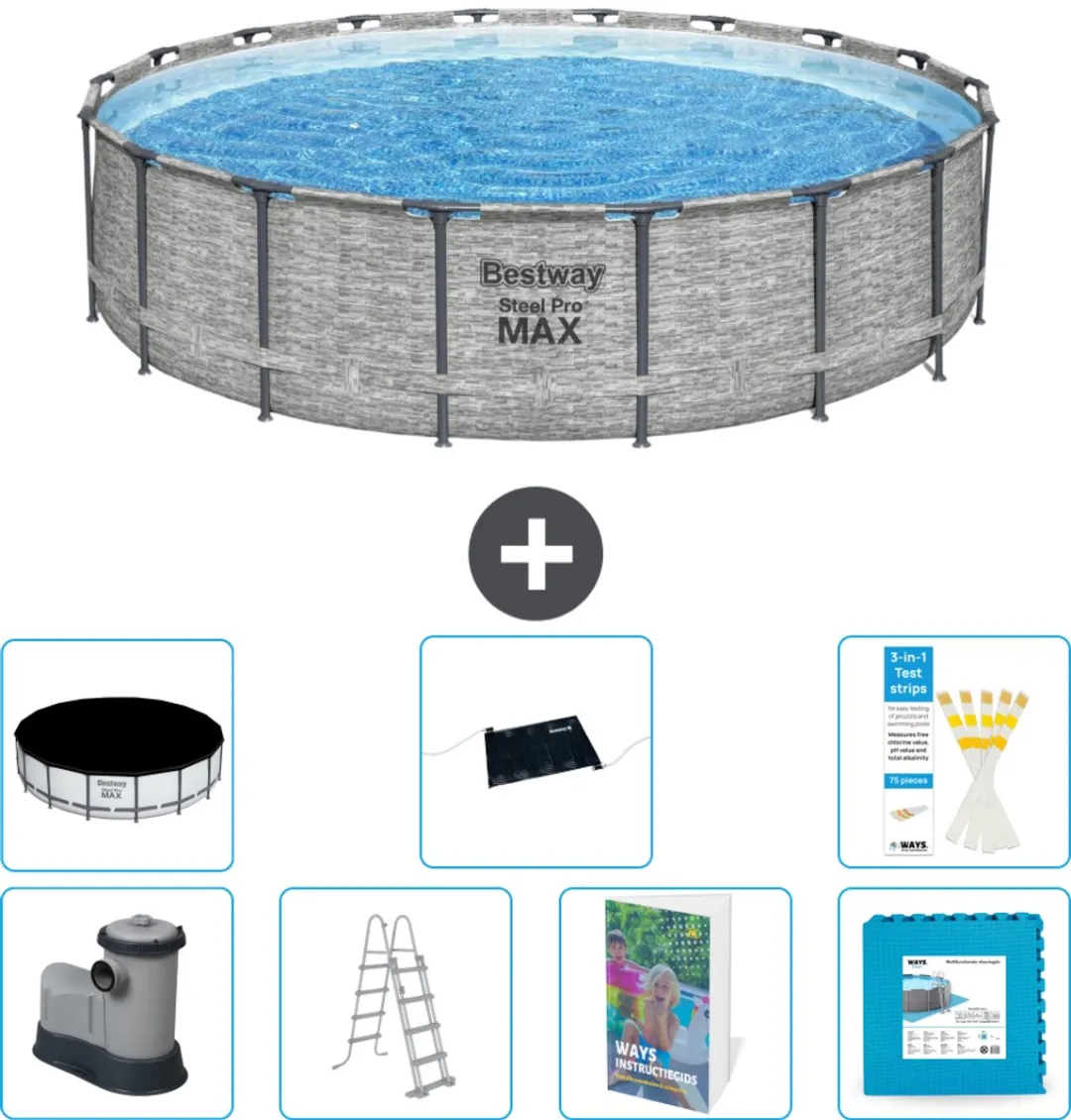Bestway Steel Pro MAX Zwembad 549cm