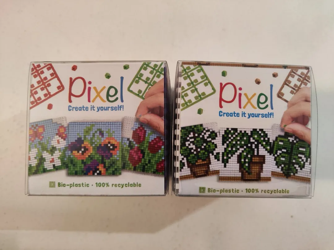 Pixelhobby Pixel Set Kubus Bloemen/Plantjes