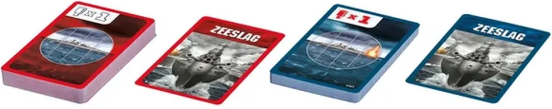 Hasbro Gaming Zeeslag Kaartspel 656545 - 80 Kaarten