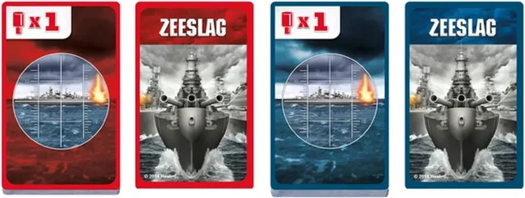 Hasbro Gaming Zeeslag Kaartspel 656545 - 80 Kaarten