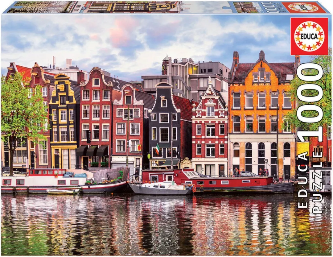 Educa Dansende Huizen Amsterdam Puzzel 1000 Stuks