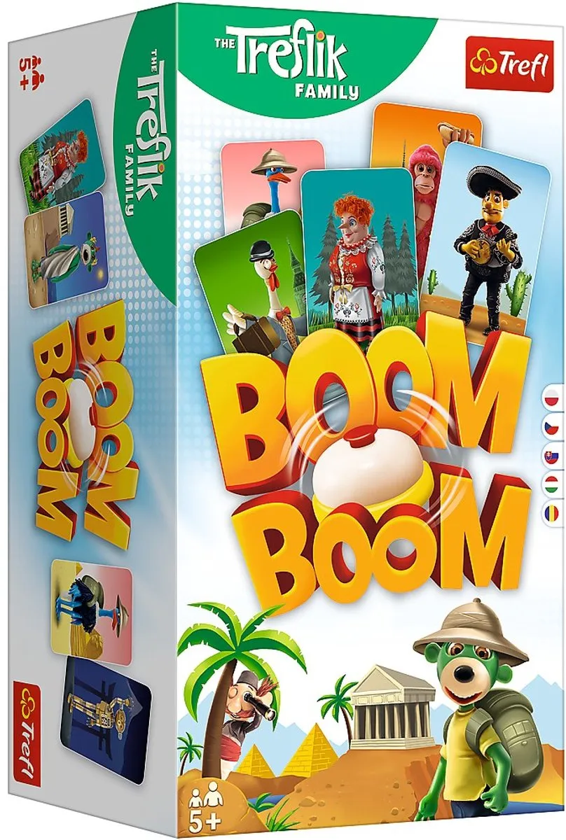 Trefl Boom Boom Rodzina Treflików