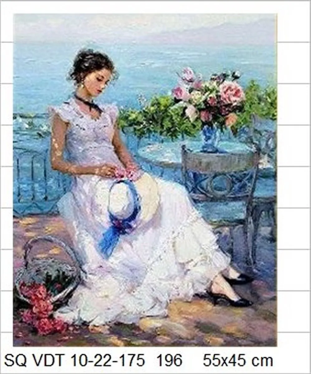 VDTOYS Diamond Painting VDTC196 - Groot formaat 45x55cm - Full Dr