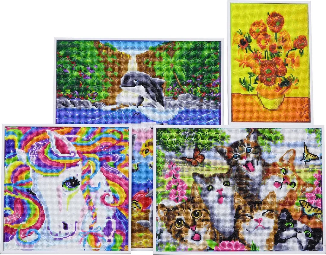 VDTOYS Diamond Painting VDTC196 - Groot formaat 45x55cm - Full Dr
