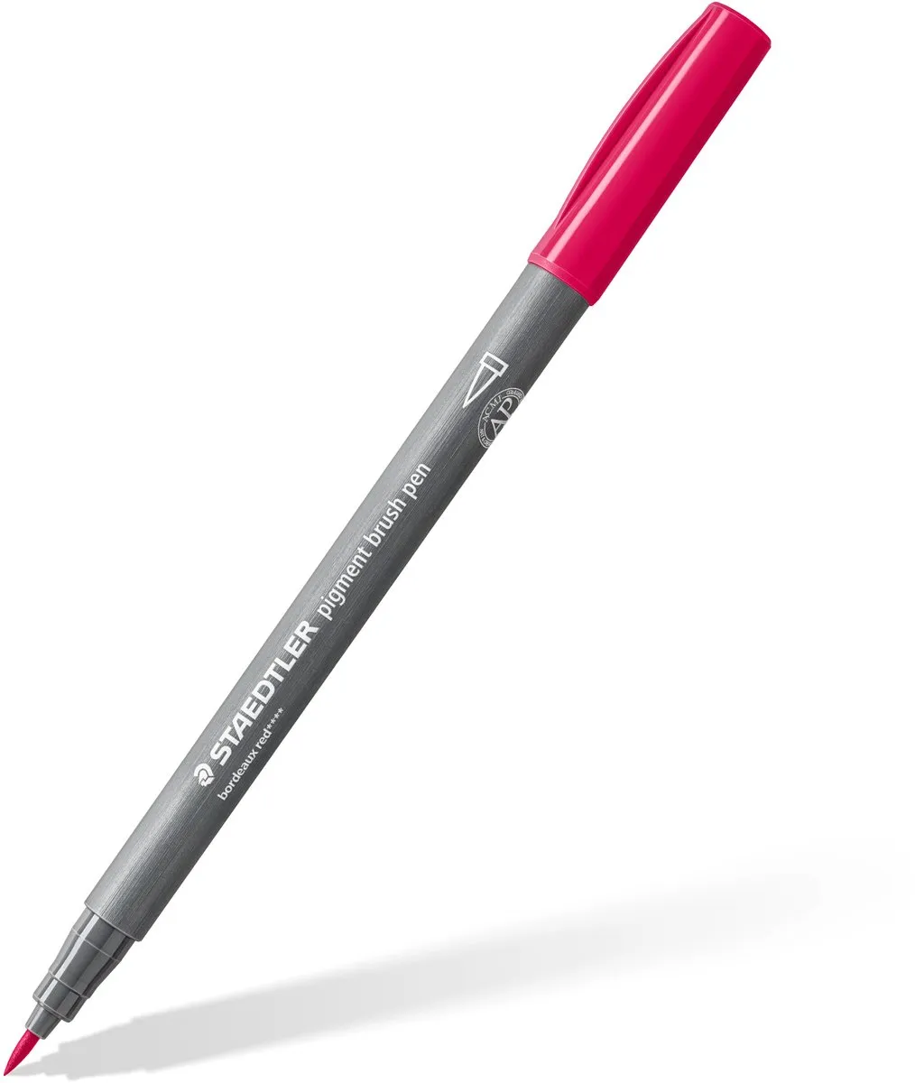 STAEDTLER Pigment Brush Pen Set 36 Kleuren