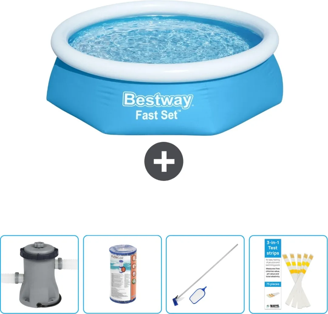 Bestway Fast Set Zwembad 244x61cm
