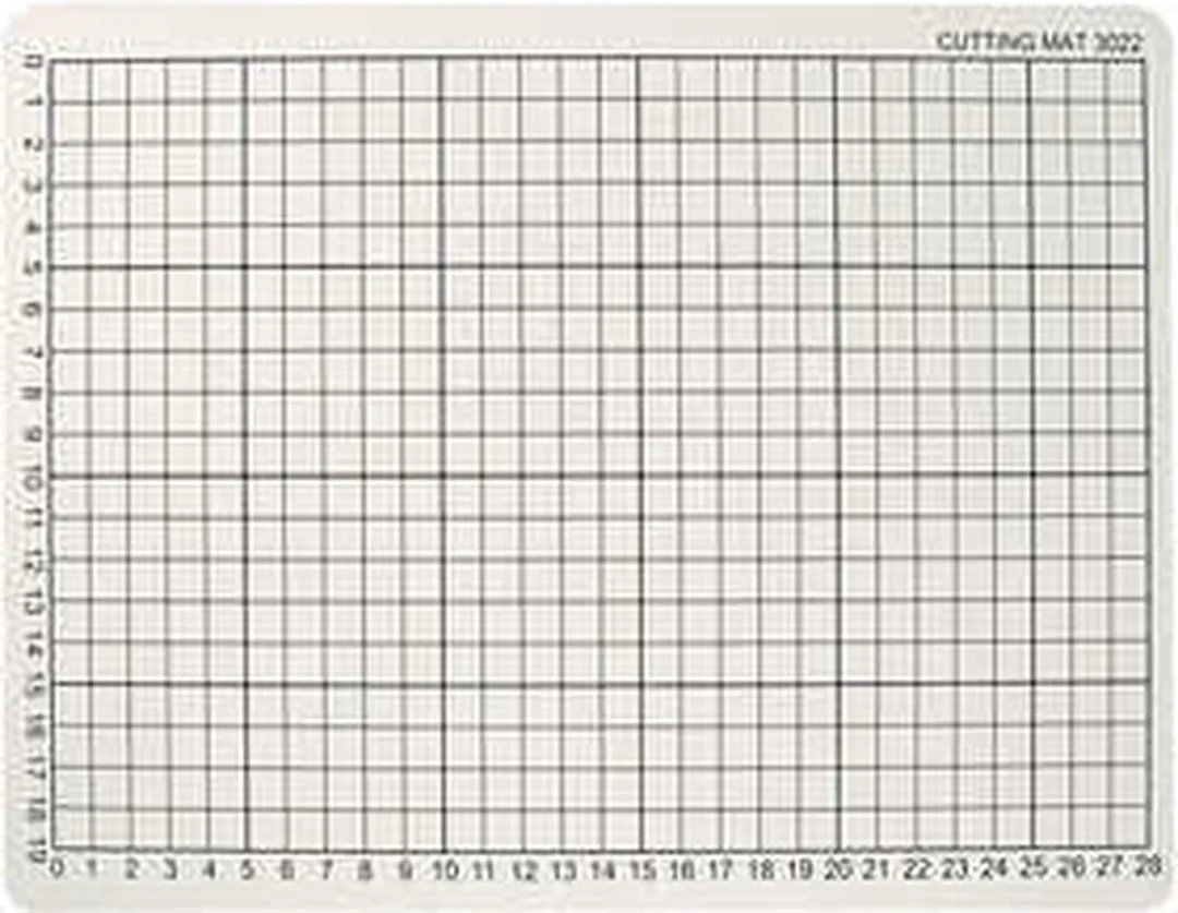 Creativ Company Snijmat met Rasterlijnen 22x30cm - Wit