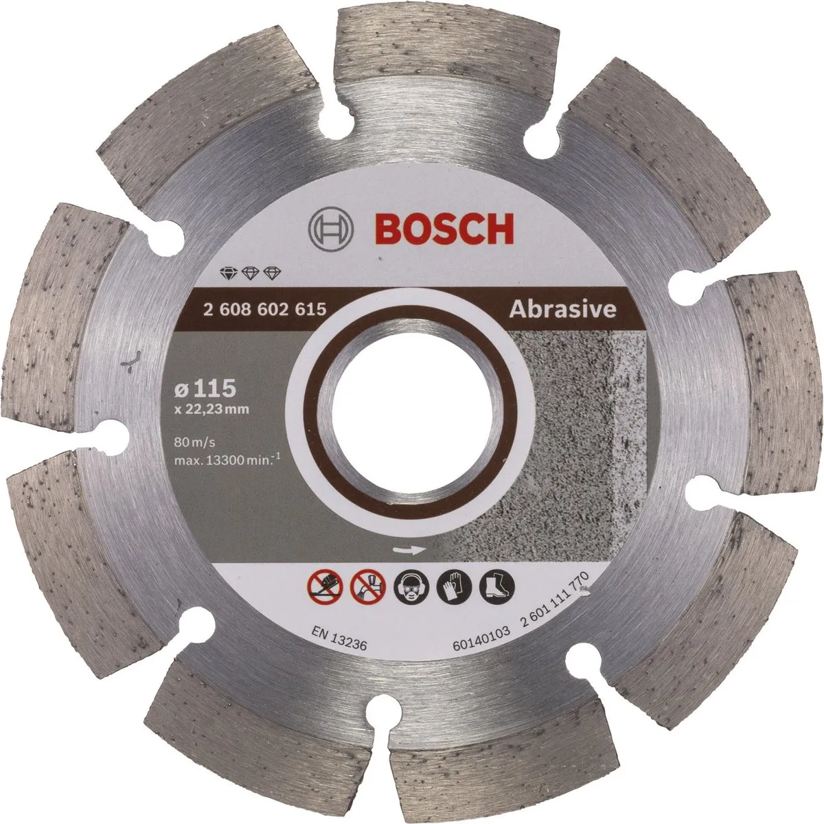 Bosch Diamantdoorslijpschijf Standard 115mm