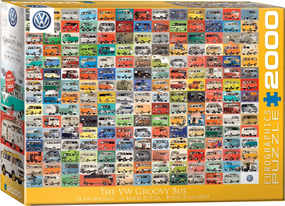 Eurographics Volkswagen The VW Groovy Bus Legpuzzel 2000 Stuks