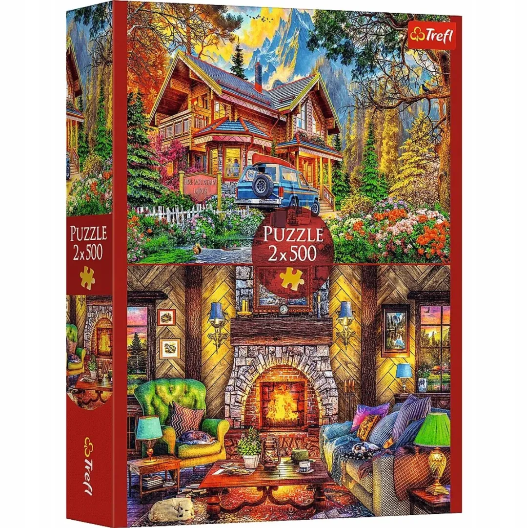 Trefl Puzzel Berghut & Huis 1000 Stuks