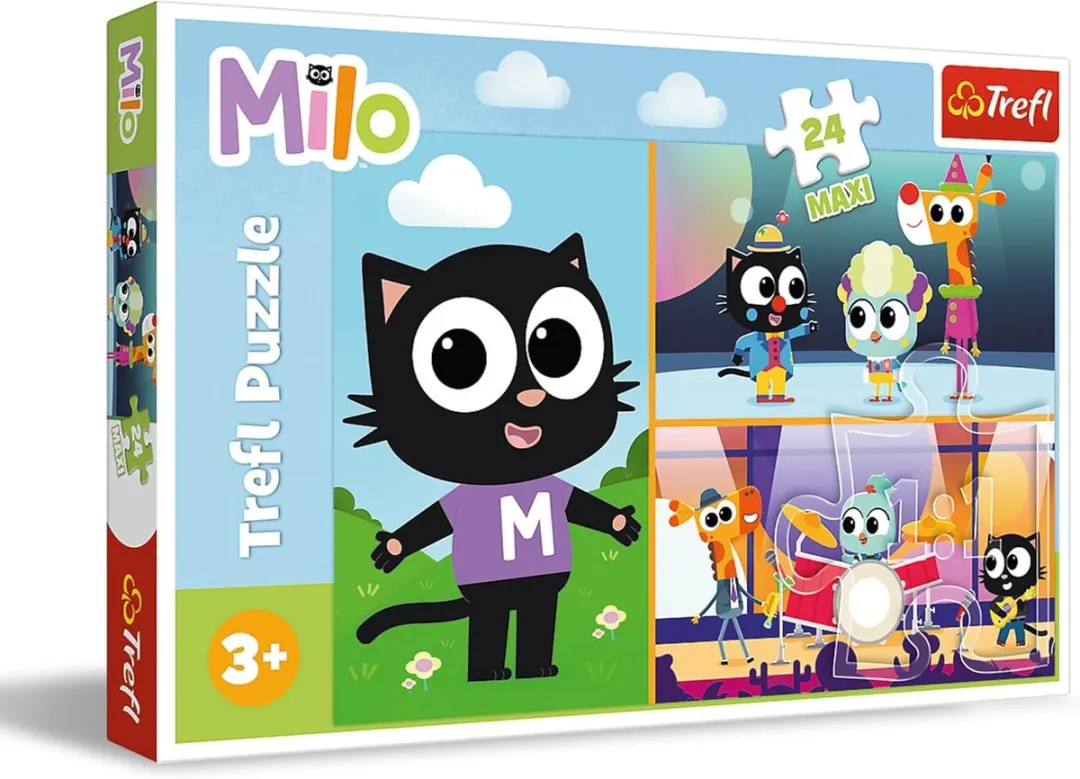 Trefl Milo Serie Maxi Legpuzzel 24 Stuks