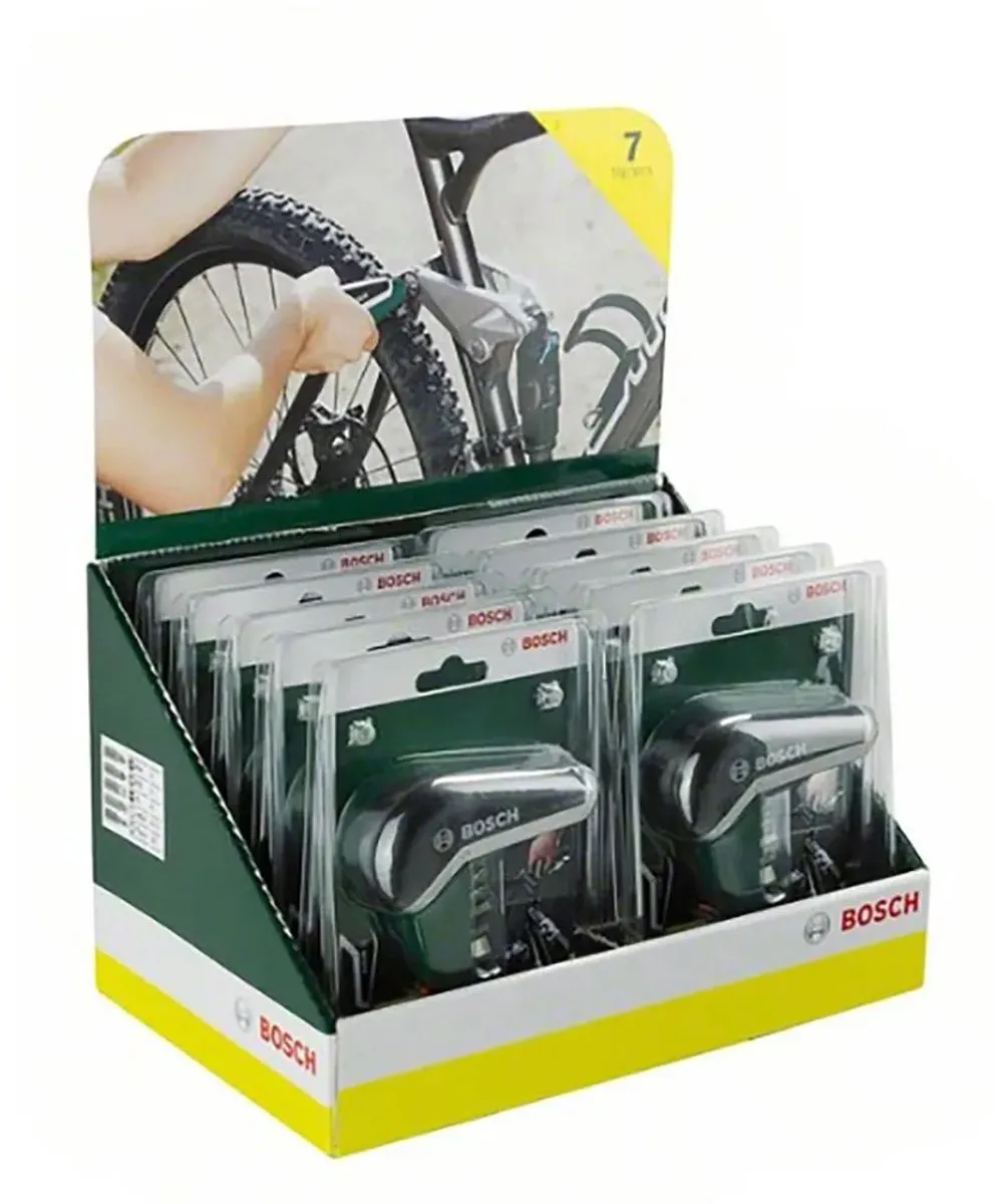Bosch Bitset 7-delig - 6 Bits + Handschroevendraaier