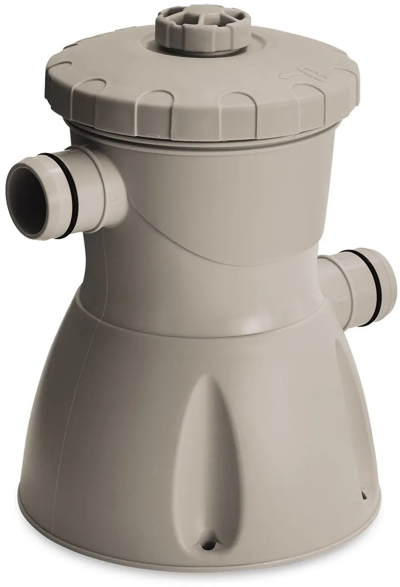 Summer Waves Active Frame-zwembad 366 x 76 cm Dark Double Rattan inclusief filterpomp