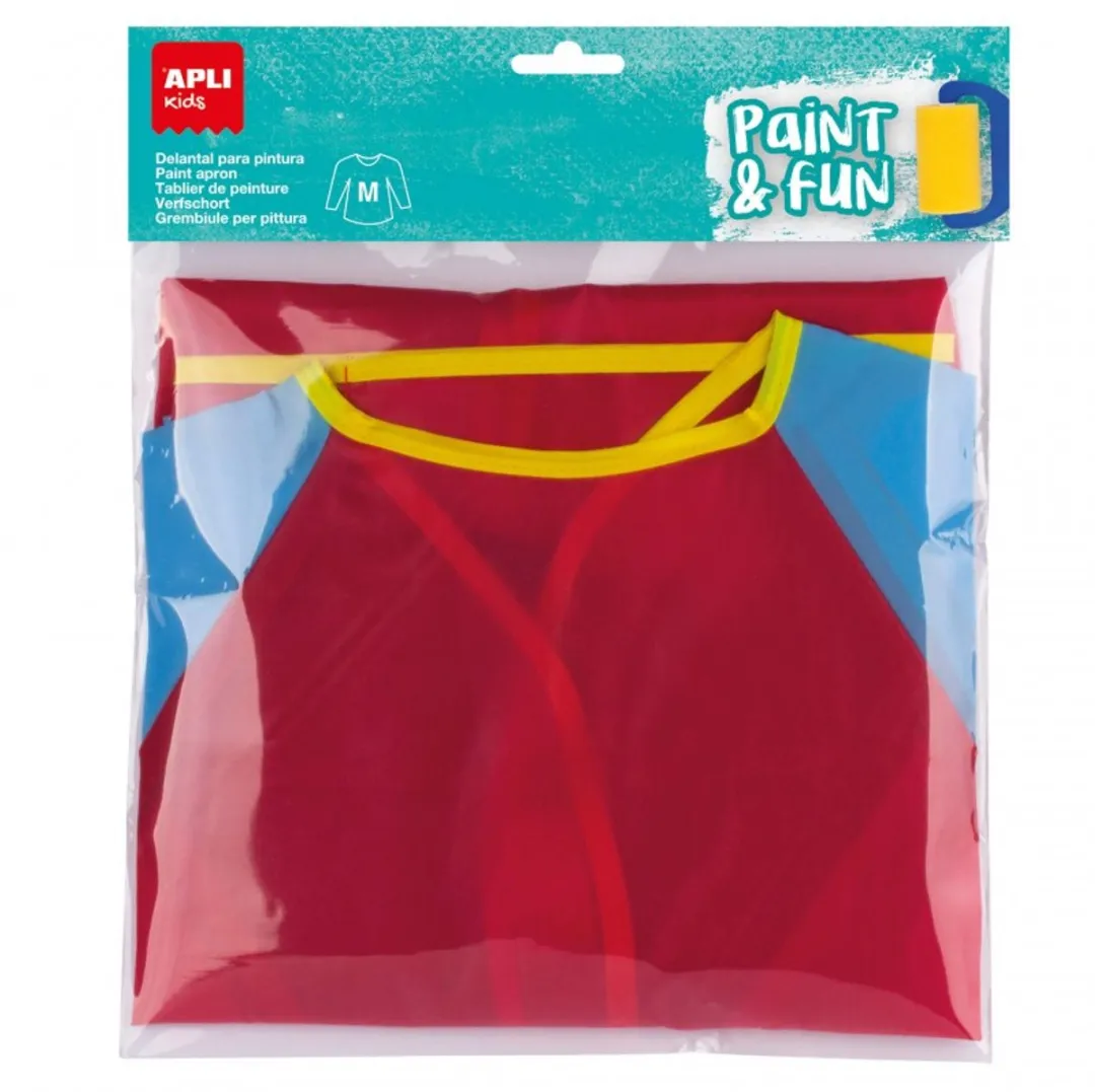 Apli Kids Kliederschort - Rood/Blauw